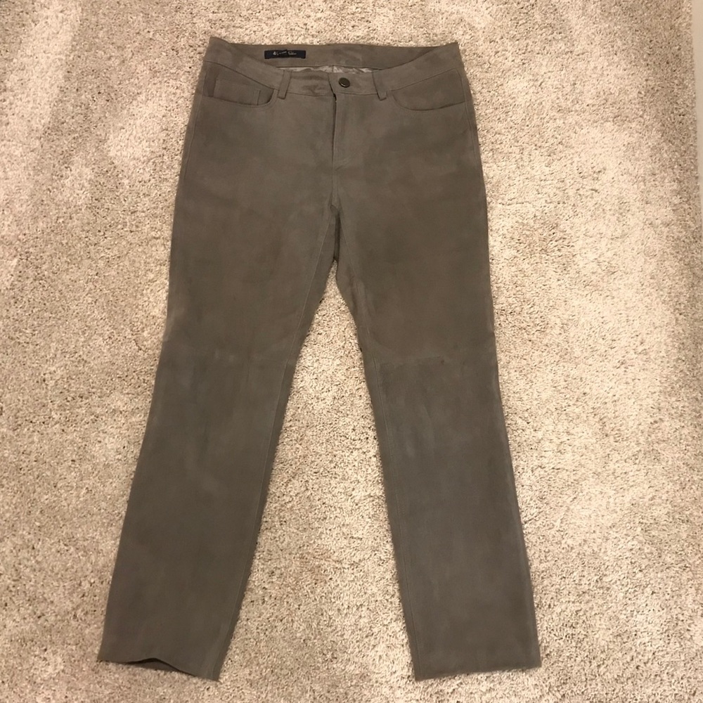 Brooks Brother’s Grey Suede Pants
